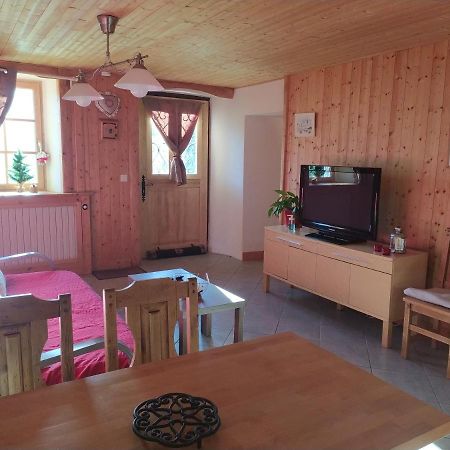 Ferienwohnung La Ferme des Michaud Combloux Exterior foto